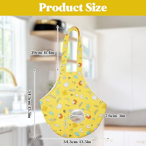 1 Pack Chicken Holder Bag Chicken Carrier Sling Supplies with Handle Catching Hand Bag Canvas Chicken Sling for Farm Rooster Hen Poultry Transport Traveling