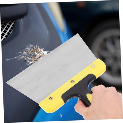 MERRYHAPY Manual Bird Dropping Scraper for Easy Cleaning of Pigeon Poop and Bird Cage Surfaces Durable Ergonomic Handle for Comfortable Grip and Use