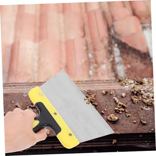 MERRYHAPY Manual Bird Dropping Scraper for Easy Cleaning of Pigeon Poop and Bird Cage Surfaces Durable Ergonomic Handle for Comfortable Grip and Use