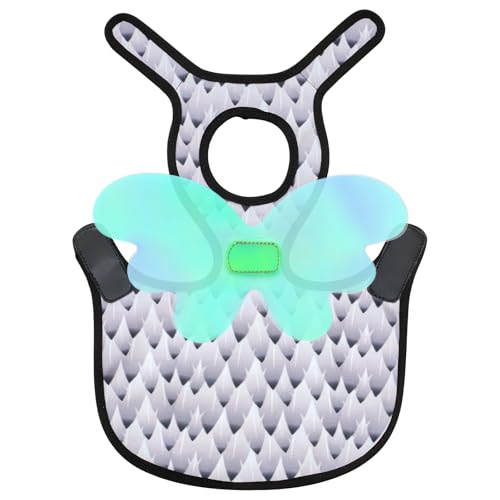 Chicken Saddles for Hens with Detachable Wings, Adjustable Hen Apron Back Protector for Feather Recovery, Double-Layer Breathable Poultry Saver for Standard Breeds (White) | Double-Layered Breathable Poultry Back Protector For Hens During Mating And Feath