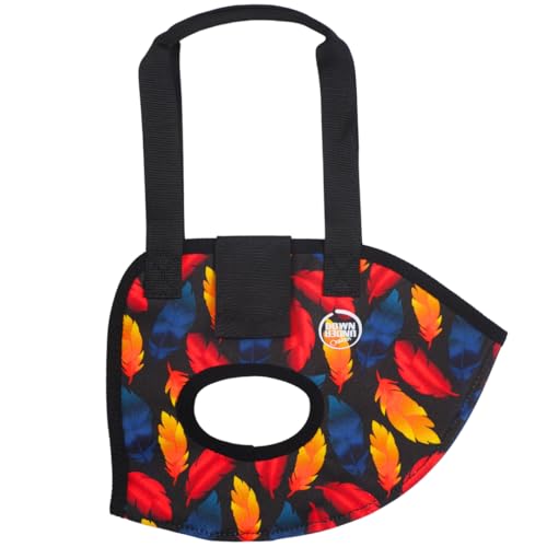 DOWN UNDER OUTDOORS Chicken Carrier Sling Holder Bag with Handle (Small) | Chicken Accessories for Foot Treatment, Medic, Leg Injuries, Bumblefoot, Poultry Farm Carrying, Transport, Three Sizes - size: 8.0"L x 1.0"W x 10.0"H