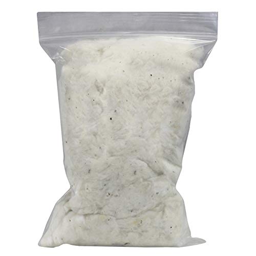 Exotic Nutrition All-Natural Nesting Material (4 oz.) - 100% Cotton Eco-Friendly Animal Bedding - for Sugar Gliders, Squirrels, Hamsters, Rabbits, Wild Birds & Wildlife - size: 4 oz.