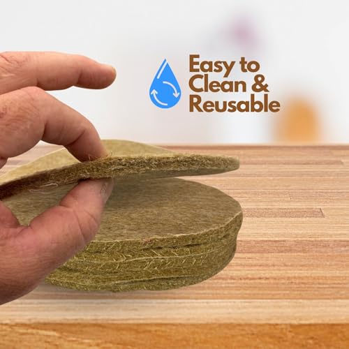 Jute Pigeon Nest Material Chicken Nest Box Liners Nesting Bird Nest Pigeon Breeding Accessories Pigeon Nest Pads Chicken Coop Bedding Nest Breeding Poultry Supplies Pad for bird eggs. (5 pack)