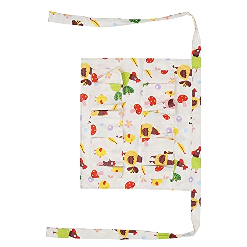 Omabeta Eggs Collecting Apron Durable Cotton Twill Thick Multiple Pockets for Egg Gathering and Farm Tasks