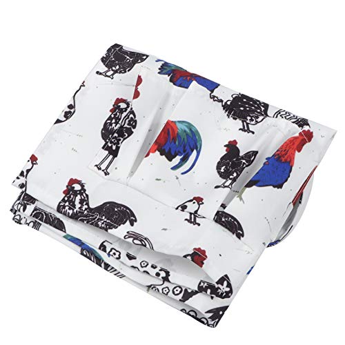 Qiilu Egg Collecting Apron for Chicken Duck Goose Eggs - Multiple Pockets Collecting Gathering Holding Apron for Farmhouse Supplies (2 M)