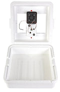 Little Giant® Digital Circulated Air Incubator | 41 Egg Capacity | Chick Egg Hatching Incubator with Circulated Fan, Temperature and Humidity Control | Made in USA - style: Incubator with Fan