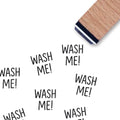 Wash me Egg Rubber Stamp, 3/5 Inch Small Mini Stamp for Scrapbooking Card Making Planner
