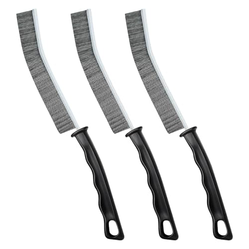 Crevice Cleaning Brush，Hard-Bristled Grout Brush，2026 New Multifunctional Gap Cleaning Brush Tool，Dead Corners Brushes for Bathroom Kitchen Tiles Window Door Slots，3pcs