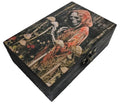 RK Collections Gothic Celestial Black Magic Wooden Boxes (Skeleton) - style: Skeleton