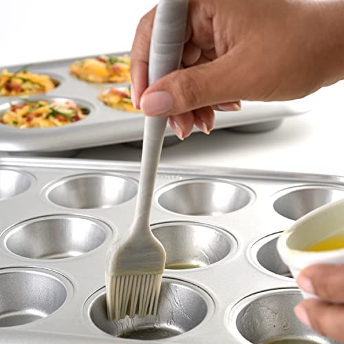 Norpro Silicone Mini Pastry Brush, Marble 8.25" x 1.88" x .5" - style: Mini Pastry Brush