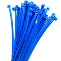 Zip Ties, 100pcs Blue Zip Ties 12 Inch,Zipties Cable Tie Wraps, Multi-Purpose Cable Management Ties, Self-Locking Ziptie for Office and Home(Can bear 50lb) - color: Blue, size: 12" (100 Pack)
