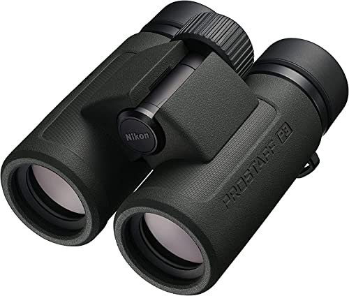 Prostaff P3 8x42 (16776) Black Binoculars Bundle with Lens Pen, and Cloth - High Powered Compact Adult Binoculars for Hunting, Bird Watching, and Hiking Essentials, Zoom Lightweight Travel - style: P3 8x42