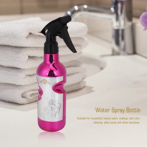 FILFEEL Hair Spray Bottles, Empty Spray Bottle, Ultra Fine Continuous Water Mister for Hairstyling, Cleaning, Plants, Misting & Skin Care(Rose)
