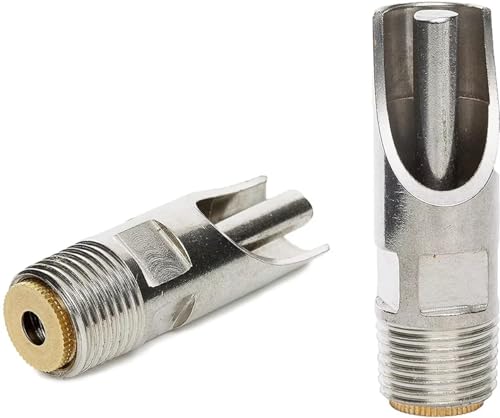 Baimeixun Pack of 10 Stainless Steel NPT 1/2" Automatic Pig Nipple Drinker for Sows Piglets Drinking