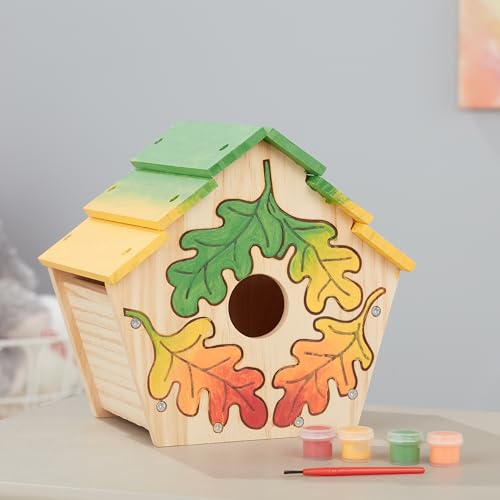 Melissa & Doug Created by Me! Birdhouse Build-Your-Own Wooden Craft Kit