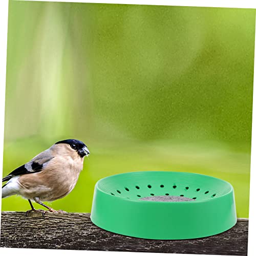 BESTonZON 4Pcs Bird Hatching Nest Bowl Durable Nesting Bowls for Pigeons Quails and Doves Convenient Breeding with Washable Breathable Design and Non Slip Mat