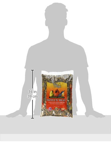 Wild Delight Sizzle N' Heat Bird Food, 5 lb (372050) (Pack of 2) - size: 5 Pound (Pack of 2), style: Sizzle N' Heat 5lb
