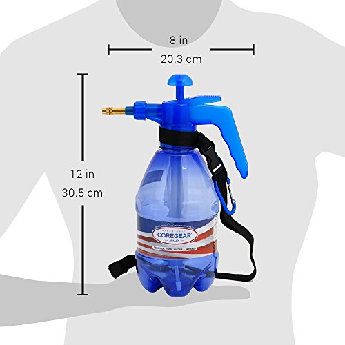 Classic USA Misters 1.5 Liter Personal Water Mister Pump Spray Bottle - color: Blue