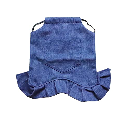 3PCS Chicken Saddles Hen Apron with Elastic Strap, Poultry Back Protector | Denim Hen Apron, Shield Back From Pecking Rooster Scratches, Aid Feather Regrowth, Warm Windproof, for Hens Birds Protector