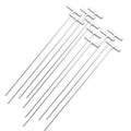 10pcs Racing Pigeon Birdcage Entrance Trap | Bird one-Way Curtain Window Loft Iron Rotatable T-bar,Pigeon Trap Door Supplies