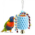 KABASI Bird Beak Grinding Stone, Parrot Chew Toys Calcium Stone with Bells | Chicken Coop Accessories, Cage Toys for Cockatiel Parakeet Budgies Hamster Chinchilla Rabbit African Grey Chick Poultry
