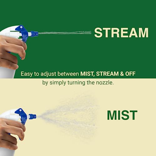 Heluva Green Spray Bottle Nozzle Replacement Tops, Blue 24 Pack | Heavy-duty trigger sprayer tops for commercial and home cleaning. Fits 8/16/24/32 oz plastic & glass bottles. - color: Blue, size: 24 Pack