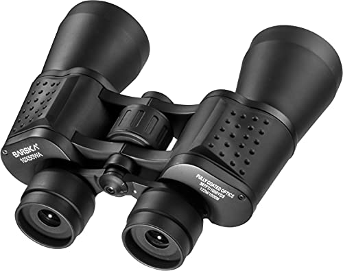 Barska X-Trail 10x50 Binoculars – Long Distance Viewing with Fully Coated Optics, Fold-Down Eyecups & Center Focus – Great for Bird Watching, Sports & Outdoors