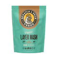 Scratch and Peck Feeds | Layer Mash for Chickens & Ducks | 10 lb Pouch | 16% Protein, Corn & Soy Free, Fermentable Whole Grains, Certified Organic & Non-GMO Project Verified, Complete Nutrition - size: 10 Pound (Pack of 1), style: Layer Feed