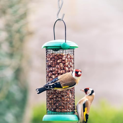 4pcs Bird Feeder Hanger for Tree with S-Hook Hanging Cable Tree Limb Protector with Silicone Sleeve Flexible Stainless Steel Cable for Heavy Bird Feeders, Plants, Baths (19.29inch) - size: 19.29Inch