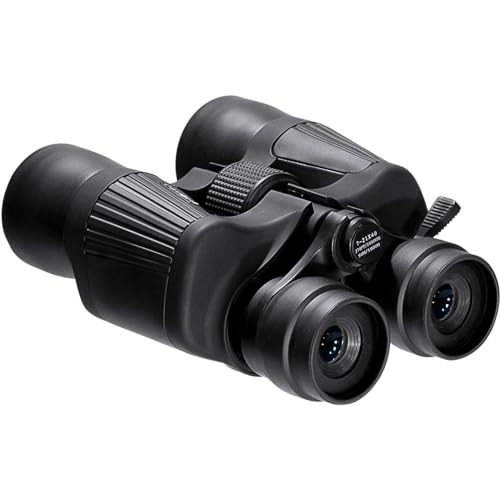 Barska Gladiator 7-21x40mm Zoom Binoculars – Reverse Porro, Fully Coated Optics, Rubber Armor, BK-7 Prisms, for Birding, Sports, Hunting, Events