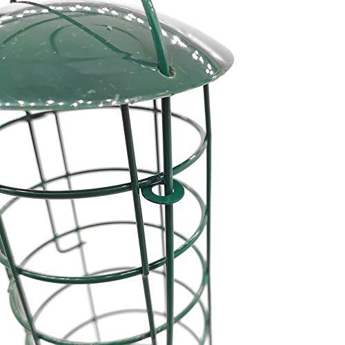 Suet Ball Bird Feeder Outdoor Hanging Metal Wire Wild Bird Feeder Fat Ball Food Feeder (1)