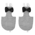 balacoo Washable Bird Diaper Reusable Parrot Flight Suit Skin-Friendly Bird Costume Lightweight Breathable Pet Clothes for Cockatiels Lovebirds Conures Pigeons 2 Pack