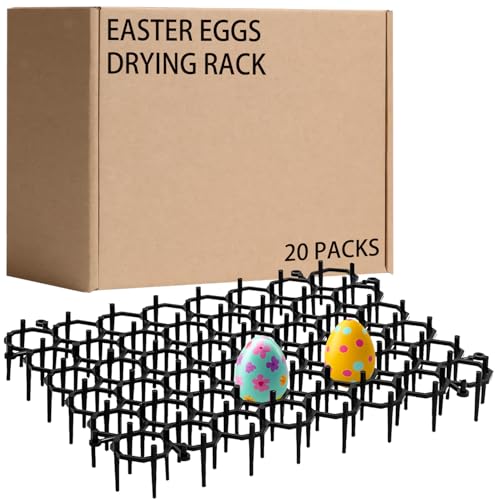 20 Pcs Craft Drying Rack, Eggs Drying Rack, Rock Drying Rack for Classroom Crafts Rocks and Egg Painting Perfect for Painting DIY Crafts and Other Small Arts and Crafts