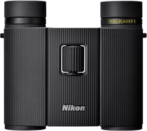 Nikon Trailblazer II 8x25 | Ultra-Compact Waterproof and Fogproof Travel Binoculars with Multilayer-Coated Optics and Rubber-Armored Body | Ultra-Compact Waterproof, fogproof Travel Binoculars, multilayer-Coated Optics, rubber-Armored Body