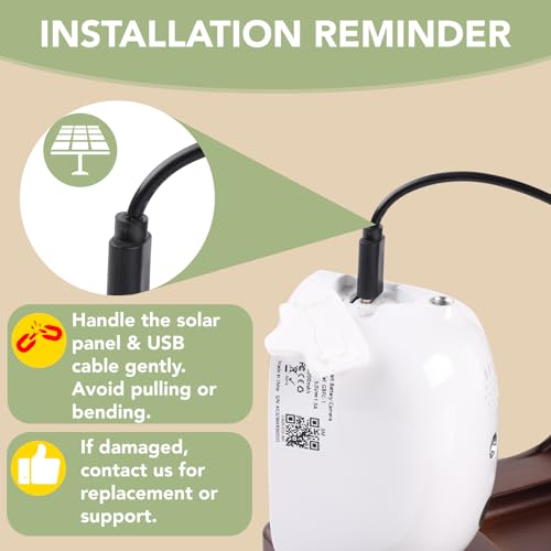 Smart Bird Feeder with Camera, Solar Powered 2K Video AI Identification | Instant Arrival Alerts, Night Vision, Weatherproof Outdoor Feeder With App Sharing For Bird Lovers