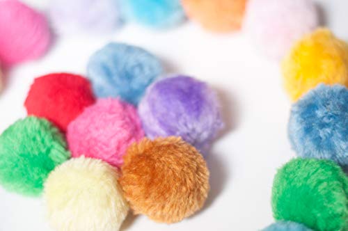 Fashion's Talk Cat Toys Furry Rattle Ball for Kitty 6 Pack - size: 6-Pack