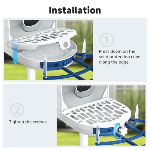 Bird Seed Guard - Breathable, Waterproof Cover Reduces Waste | Fits NAVFS Camera | Easy Install/Clean, Essential Accessory for Bird Feeders Camera.