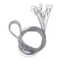 12Pcs Trap Wire (72in 7x7 5/64 Cable) Fits for Traps Extension