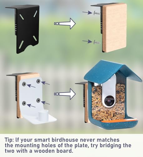 90 Inch Smart Bird Feeder Pole with 5-Prong Base, Adjustable Bird House Pole Mount Kit for Outdoors, Heavy Duty Bird Feeder Stand for Wild Birds Watching, Black - size: 90 INCH