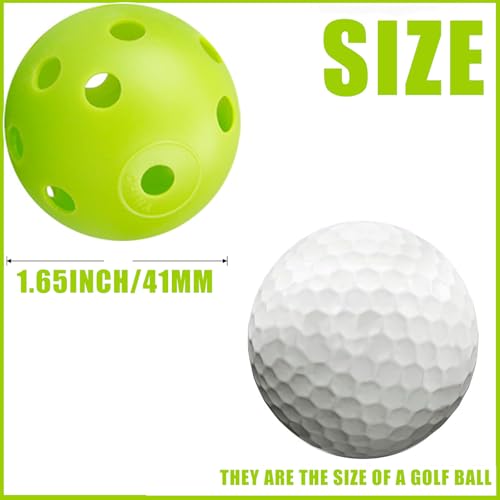 24Pcs Cat Ball Toy, Low Noise No Bells Holey Plastic Cat Balls, Funny Interactive Cats Toys for Indoor Cats, Firm Toy Balls for Kitten Puppy Ferret Bird (1.65") - color: 24pcs-mixed
