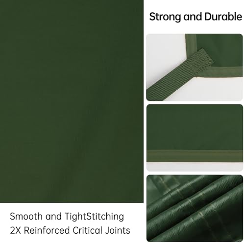 FREE SOLDIER Waterproof Camping Tarp Shelter Awning | Lightweight, Compact, Quick Setup, Waterproof Sun Shelter Campingtarp,For Backpacking, Beach, Travel and Outdoor Activities - color: Dark Green 10×13ft