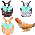 Chicken Saddles for Hens with Detachable Wings, Adjustable Hen Apron Back Protector for Feather Recovery, Double-Layer Breathable Poultry Saver for Standard Breeds (Black,White,Yellow) | Double-Layered Breathable Poultry Back Protector For Hens During Mat