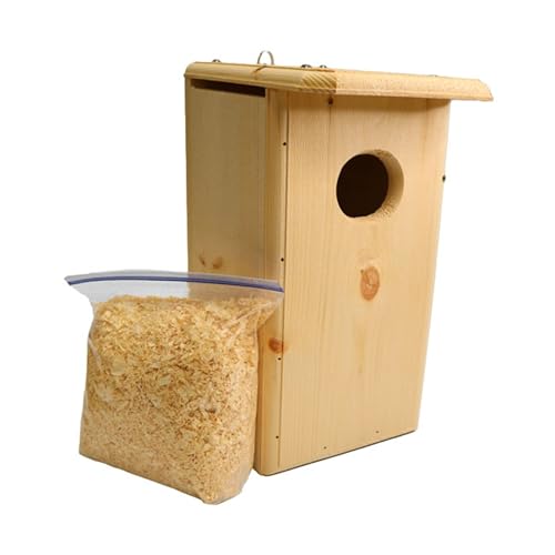 Bird Habitats Bufflehead Duck House, Cavity-Nesting Duck Box with Side