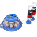 26-52 Eggs Automatic Incubator | Upgrade Automatic Water Adding, 360 Degree View, Egg Turner, Temperature Control, Egg Candler