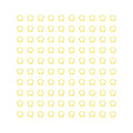 Omabeta 100PCS Reusable 8mm Pigeons Identification Leg Rings for Easy Dovecot Management and Marking, Lightweight Plastic Bands for Poultry Supplies (Yellow) - color: Yellow