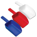 Remco - A Vikan Company 3 pk Color-Coded Plastic Hand Scoop - BPA-Free, Food-Safe Scooper, Commercial Grade Utensils, Restaurant and Food Service Supplies, Large 32 Ounce Size, Red/White/Blue