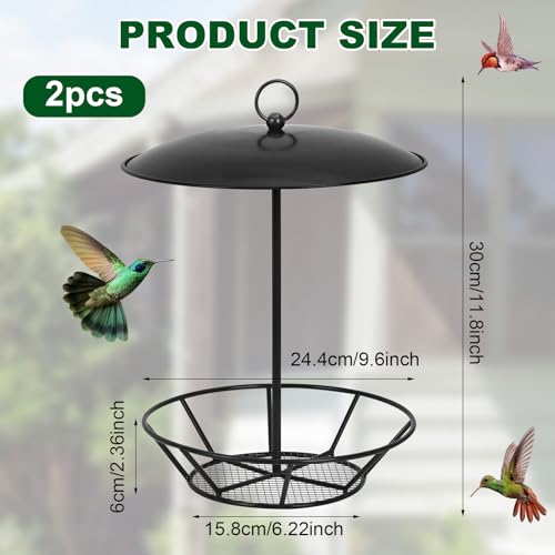 2 Pcs Suet Feeder Cylinder Bird Feeder, S-6-2 Cylinder Birds Feeders for Outdoors, Bird Suet Cake Holder Backyard Wild Birdfeeding Birds Feeders for Outdoor Garden Accessories (2, Style 1)
