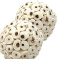 Bonka Bird Toys 2363 Pk2 Large Sola Atta Ball Bird Toys - color: Pk2 Large Sola Atta Balls