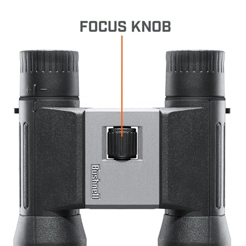 Bushnell PowerView 2 Binoculars, High-Definition Binoculars with Multi-Coated Lenses, Durable Aluminum Alloy Chassis, Wide Field of View, Ideal for Wildlife Observation, Hiking and Sporting Events - style: 16x32