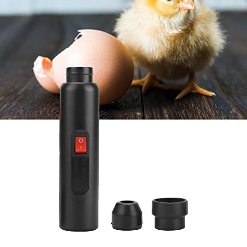Egg Candler Tester, Ultra Bright Plastic Light Candling Lamp with Different Size Shades for Monitoring Eggs Development
